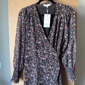 Floral Maxi Wrap Dress